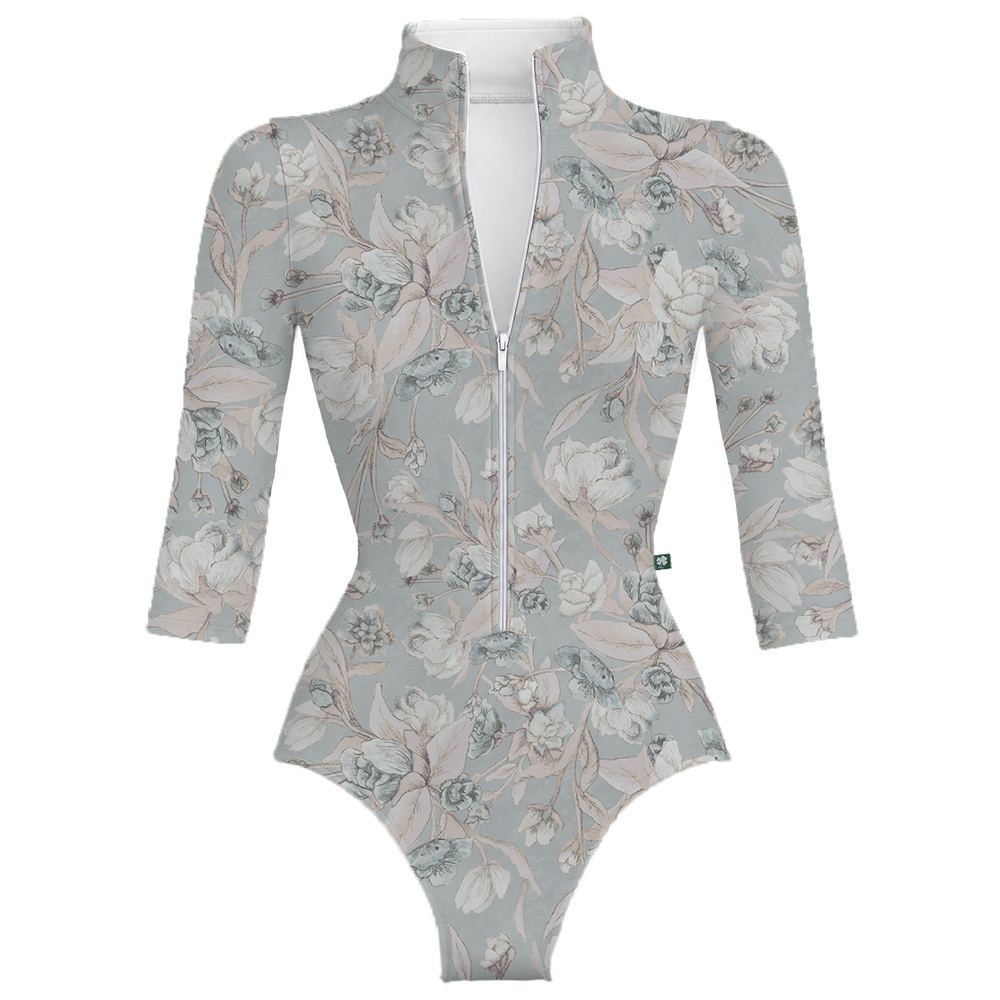 ラッキーレオ レオタード 3/4 スリーブ Luckyleo DUSTY BLUE ÉTOILE 3