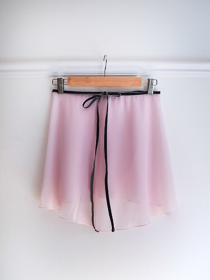 B.S.B.L Wrap Skirt Tapered Shell Pink バレエ 巻きスカート テパード シェルピンク 40cm