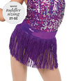 アウィッシュカムトゥルー ダンス衣装 ブロードウェイ バウンドフリンジスカート【子供】A Wish Come True Broadway Bound Fringe Skirt