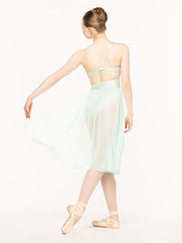 エレベ ダンスウェア マッケンジー レオタード Eleve Dancewear Mackenzie Leotard Spearmint Crushed Velvet RTW