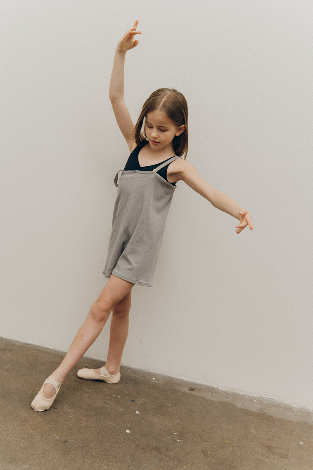 ルビアウェア シンディーロンパー チャコール【子供】RubiaWear CHARCOAL - KIDS CINDY ROMPER