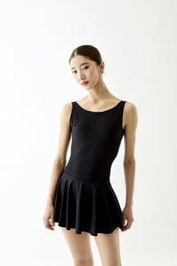 レヴダンス スカート LEVDANCE denise pull-on skirt BLACK