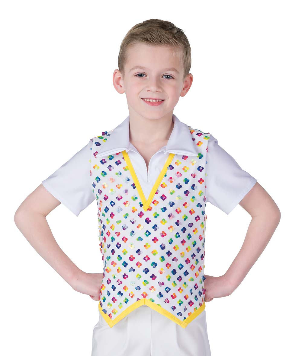 アウィッシュカムトゥルー ダンス衣装  リトルスターズ  【子供】A Wish Come True Dream Sunshine Boy Shirt