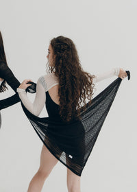 ルビアウェア ラップニット RubiaWear Noir - Cora Wrap