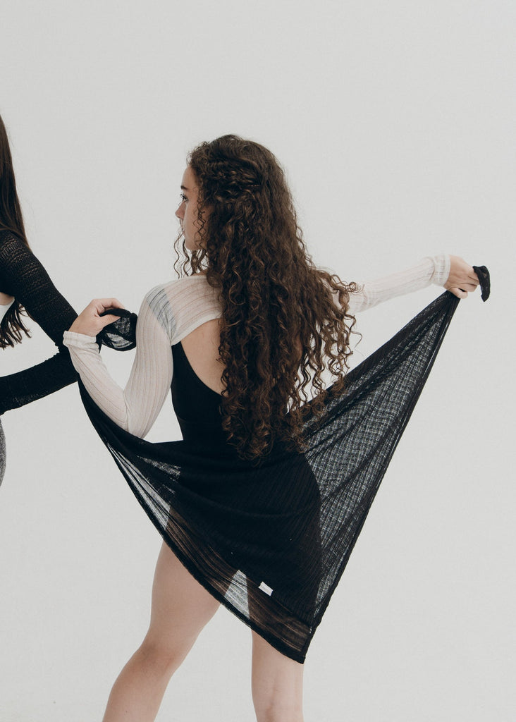 ルビアウェア ラップニット RubiaWear Noir - Cora Wrap