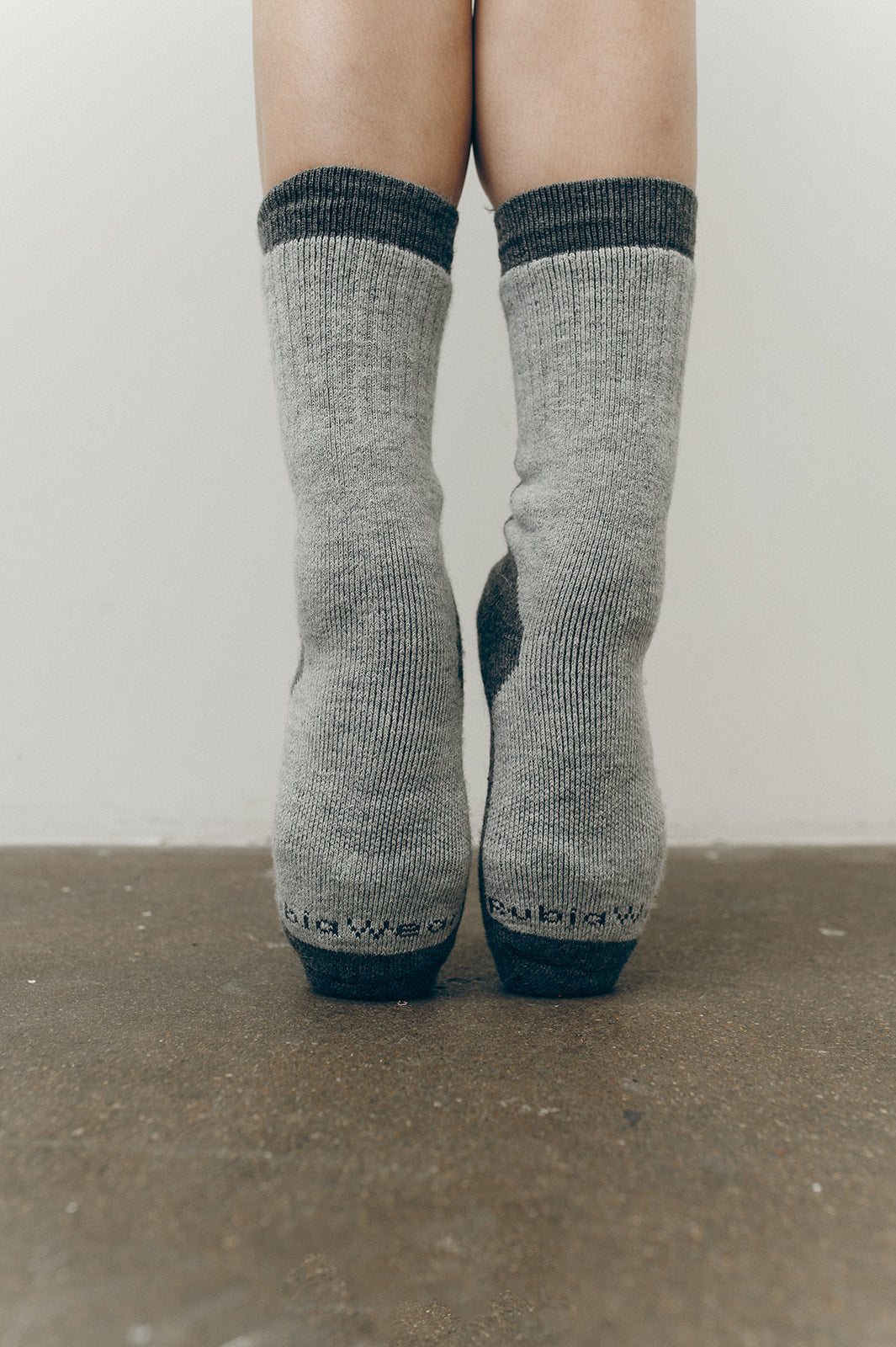 ルビアウェア アルパカソックス【大人】RubiaWear Alpaca Socks - Earl Grey