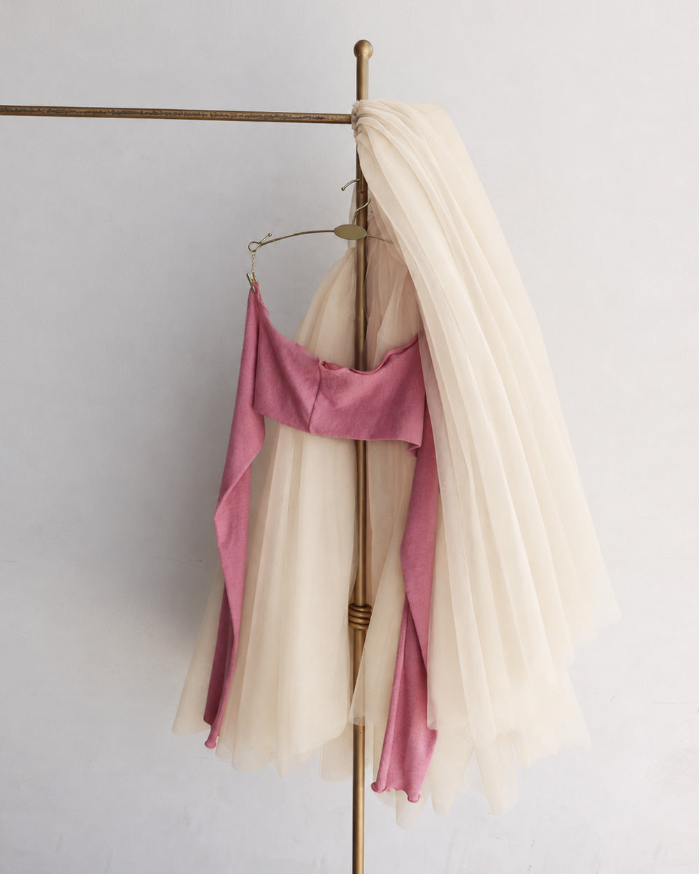 レヴダンス エール ベーシックシュラグ LEVDANCE aile basic shrug ROSE QUARTZ