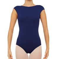 インターメッツォ キャップスリーブレオタード Intermezzo Ballet Cap Sleeve Leotard Low Back Meryl Dance Body