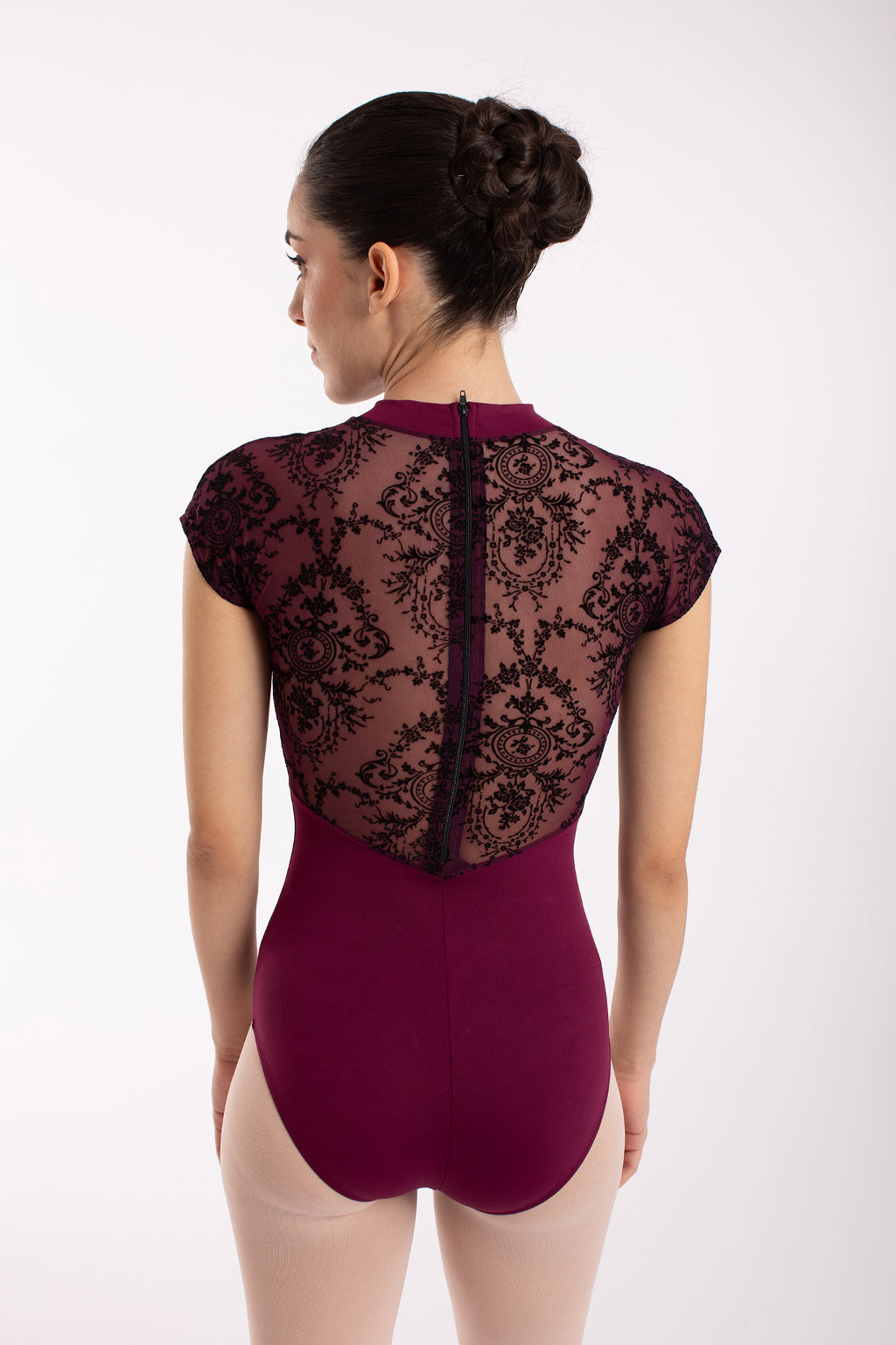 インターメッツォ マニラ タートルネック ジップ レオタード Intermezzo Manila Turtleneck Zip Leotard Ballet Dance