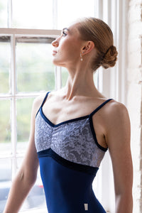 クラスイン キャミソールレオタード Class In NAVY VELVET INSERT CAMI