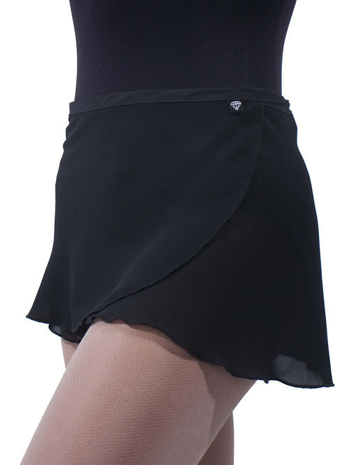 ジュールダンスウェア WS37 巻スカート ブラック Jule Dancewear WS3 Wrap Skirt: Black