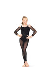 Jule Dancewear Meshie Tights: Black ジュールダンスウェア メッシー タイツ ブラック
