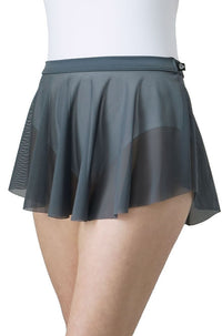 Jule Dancewear Meshie Skirt: Charcoal ジュールダンスウェア メッシースカート チャコール