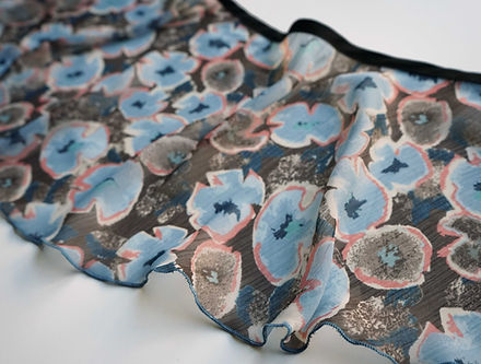 ジュールダンスウェア 巻きスカート：ブルーポピー Jule Dancewear Wrap Skirt: Blue Poppy