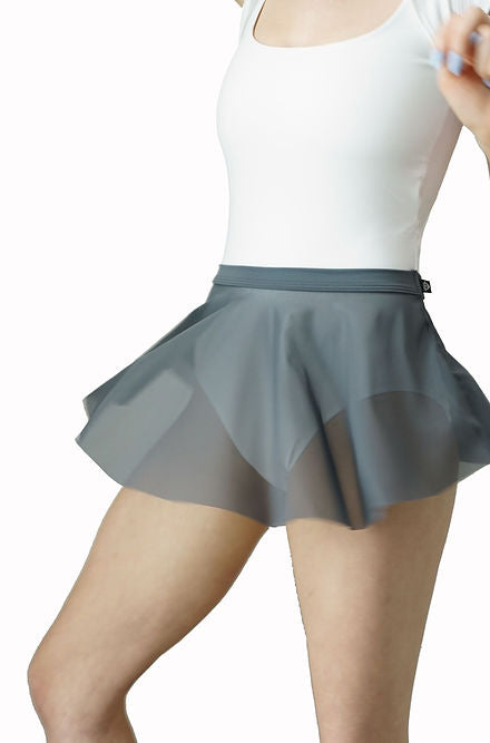 Jule Dancewear Meshie Skirt: Charcoal ジュールダンスウェア メッシースカート チャコール