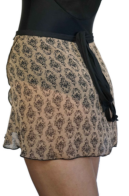 ジュールダンスウェア 巻スカート アンティーク Jule Dancewear Wrap Skirt: Antique