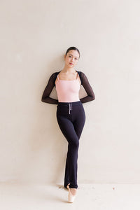 ジュールダンスウェア ウォームアップタイツ ブラック Jule Dancewear Warm-Up Tight: Black