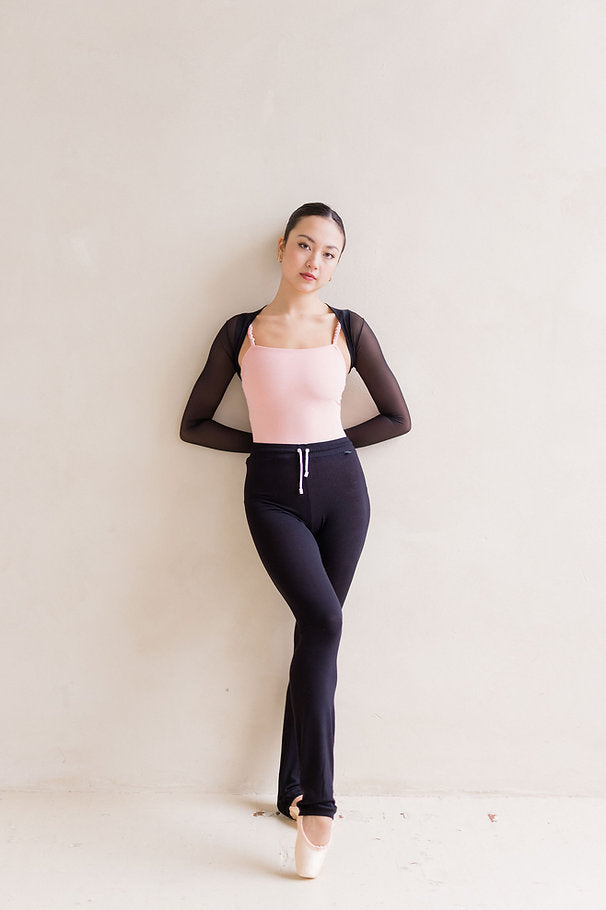 ジュールダンスウェア ウォームアップタイツ ブラック Jule Dancewear Warm-Up Tight: Black