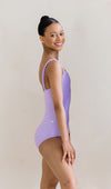 ジュールダンスウェア  ハロ レオタード：ラベンダー Jule Dancewear Halo Leotard: Lavender