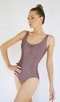 ジュールダンスウェア ファセットレオタード：アメジストシーン Jule Dancewear Facet Leotard: Amethyst Sheen