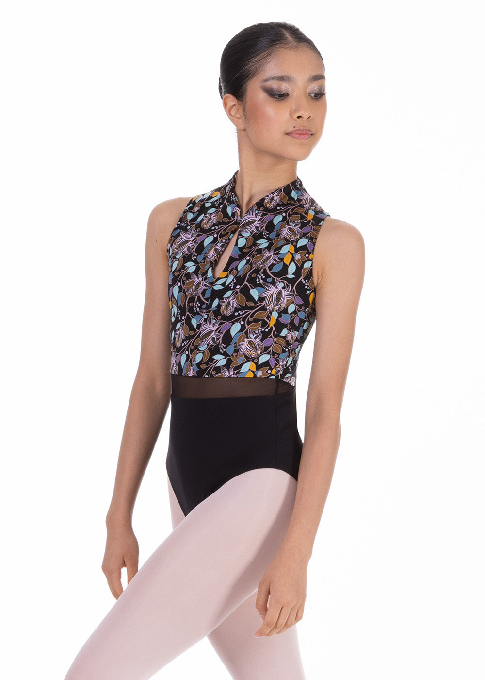 グリシコ レオタード【大人】Grishko VIRGINIA, High Neck Leotard