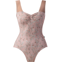 ラッキーレオ タンクレオタード Luckyleo DUSTY ROSE APPLE BLOSSOM & DUSTY ROSE MESH ANGEL