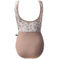 ラッキーレオ タンクレオタード Luckyleo DUSTY ROSE & CREAM APPLE BLOSSOM ENCHANT