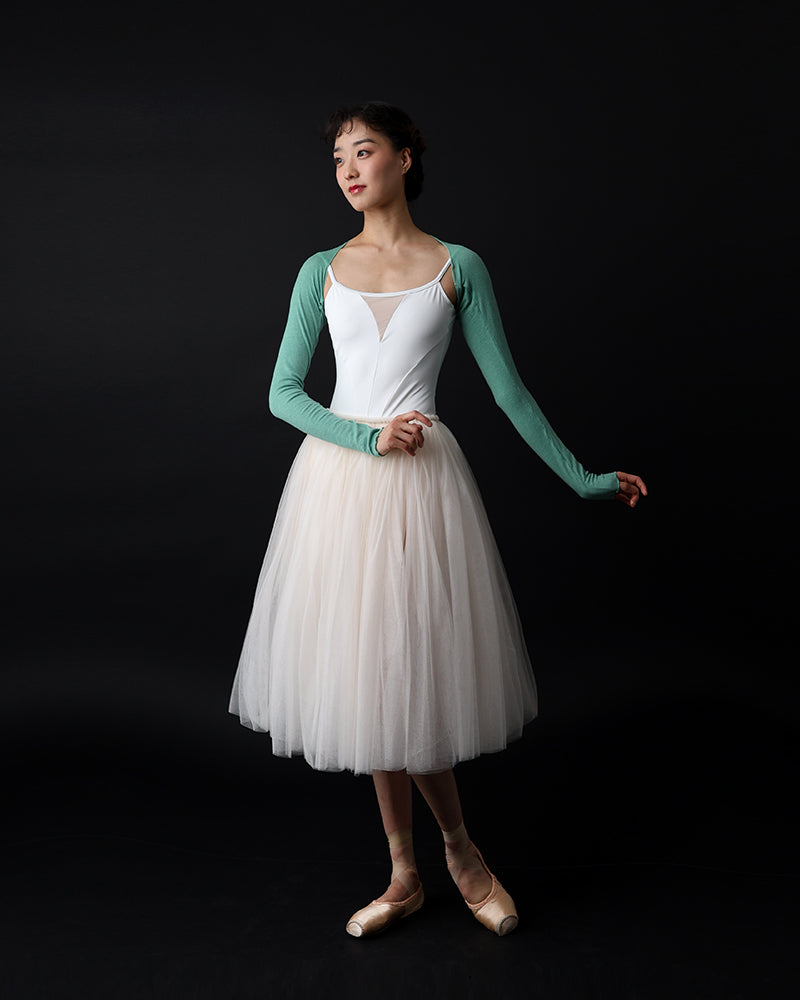 レヴダンス エール ベーシックシュラグ グリーン LEVDANCE aile basic shrug GREEN