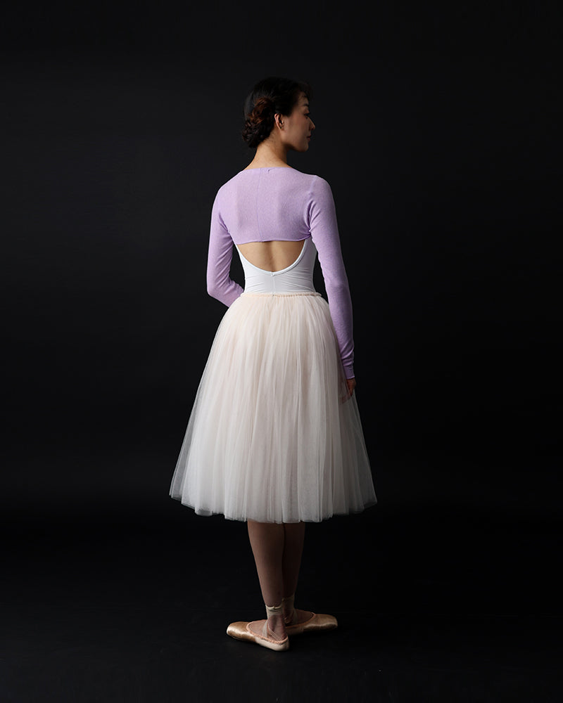 レヴダンス エール ベーシックシュラグ LEVDANCE aile basic shrug LAVENDER