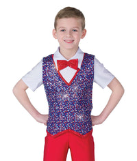 アウィッシュカムトゥルー ダンス衣装  リトルスターズ  【子供】A Wish Come True Back in the USA Boy Shirt