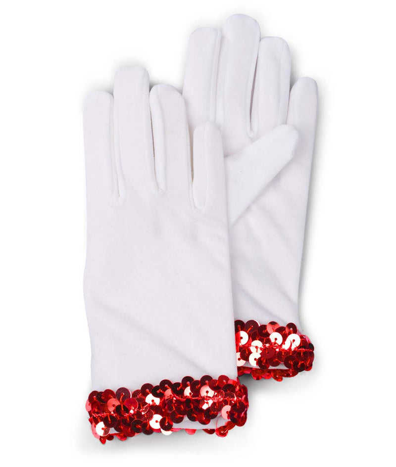アウィッシュカムトゥルー スパンコールトリム白手袋 全3色 A Wish Come True Sequin Trim White Gloves