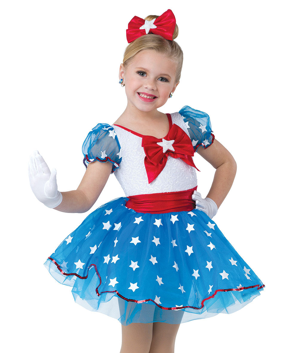 アウィッシュカムトゥルー ダンス衣装  リトルスターズ/ジャズ  アメリカのパーティ【子供】A Wish Come True Party in the USA