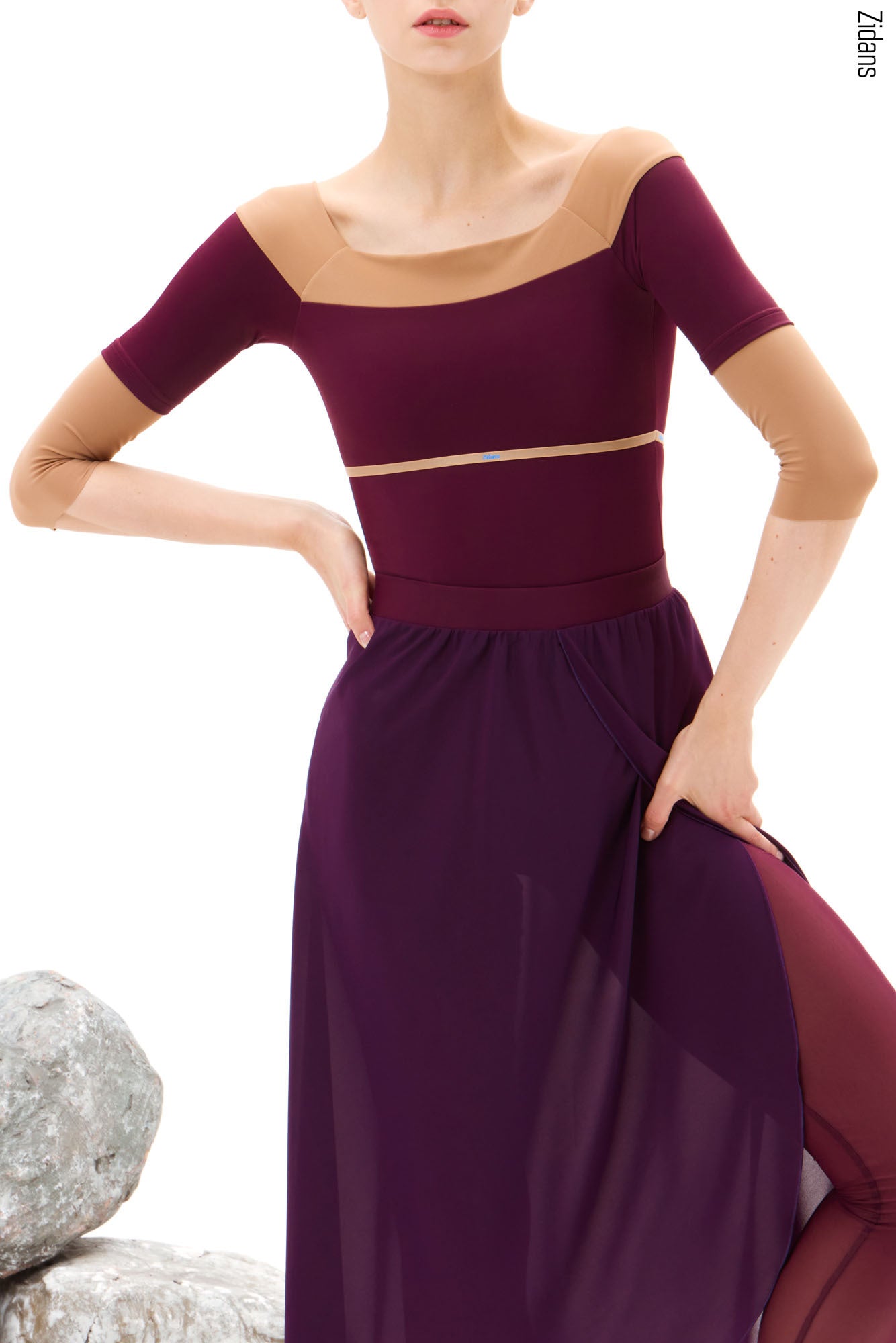 ジダンス 4-スリーブ レオタード ZIDANS 4 Sleeves Horizon leotard