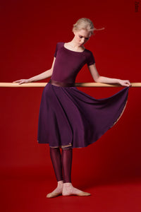 ジダンス T-レオタード ZIDANS T-Leotard Wine