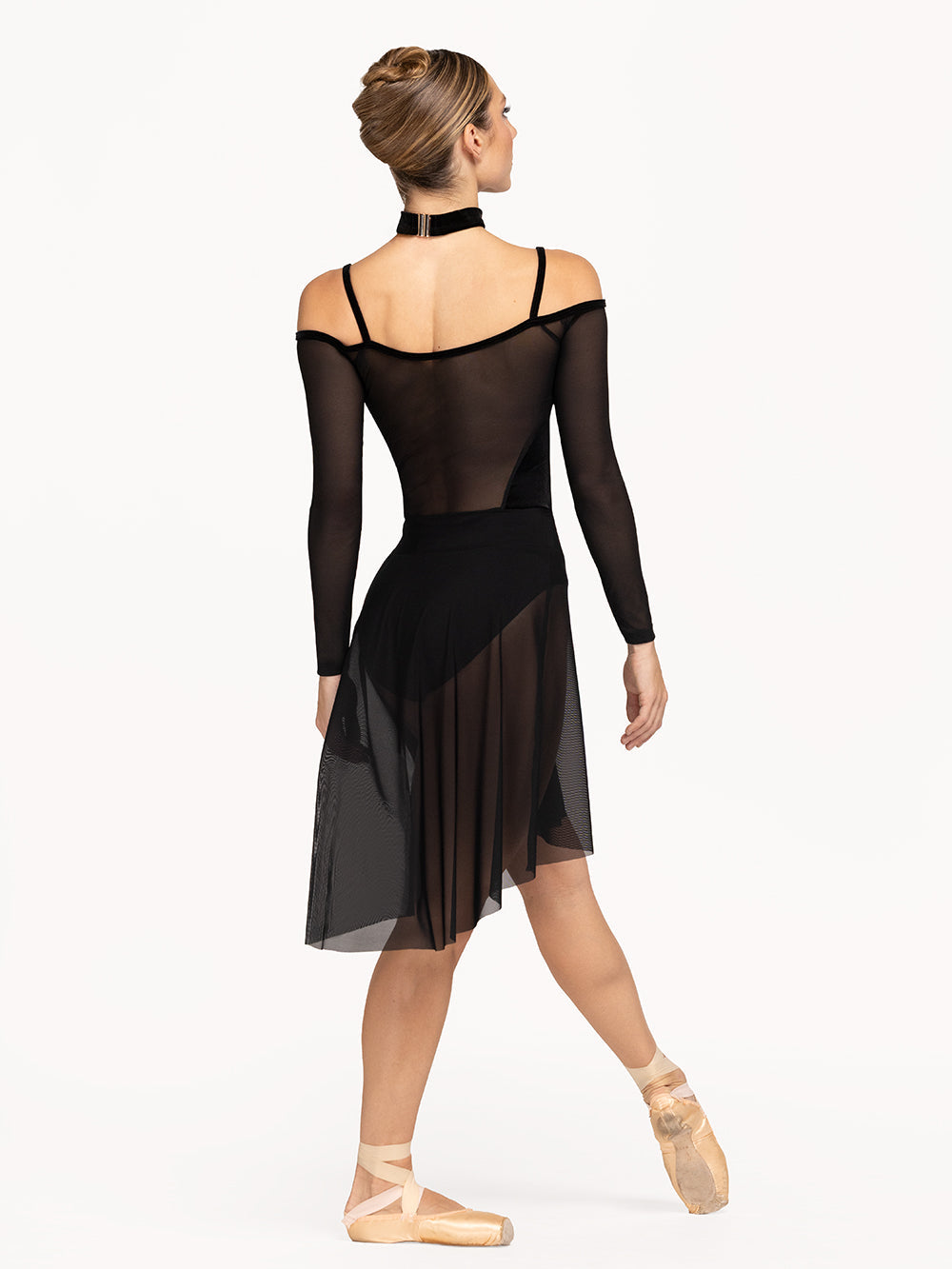 エレベ ダンスウェア カスタム アロマ ロングハイロースカート Eleve Dancewear Custom Amora Long High-Low Skirt