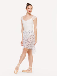 エレベ ダンスウェア アモラ ロングスカート パスウェイメッシュ Eleve Dancewear Amora Long High-Low Skirt Pathway Mesh RTW