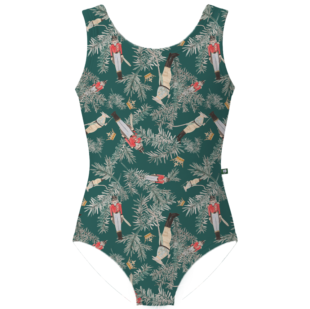 ラッキーレオ Luckyleo Emerald Battle Scene Kids Crescent Leotard