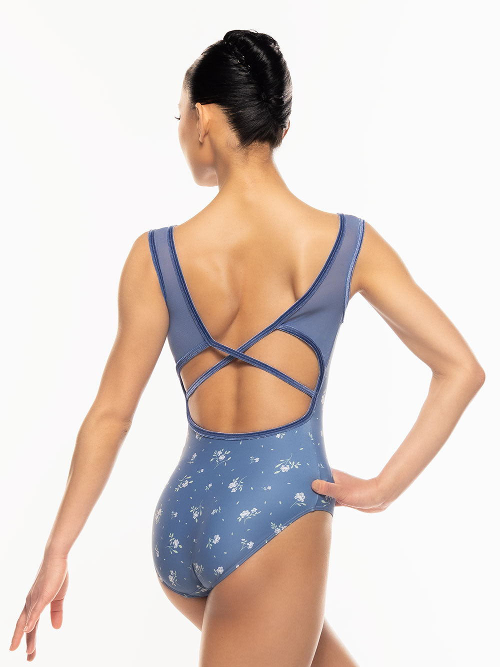 エレベ ダンスウェア ファビオラ・レオタード Eleve Dancewear Fabiola Leotard Baby's Breath Blue RTW
