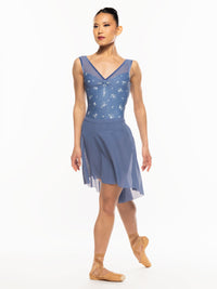 エレベ ダンスウェア ファビオラ・レオタード Eleve Dancewear Fabiola Leotard Baby's Breath Blue RTW