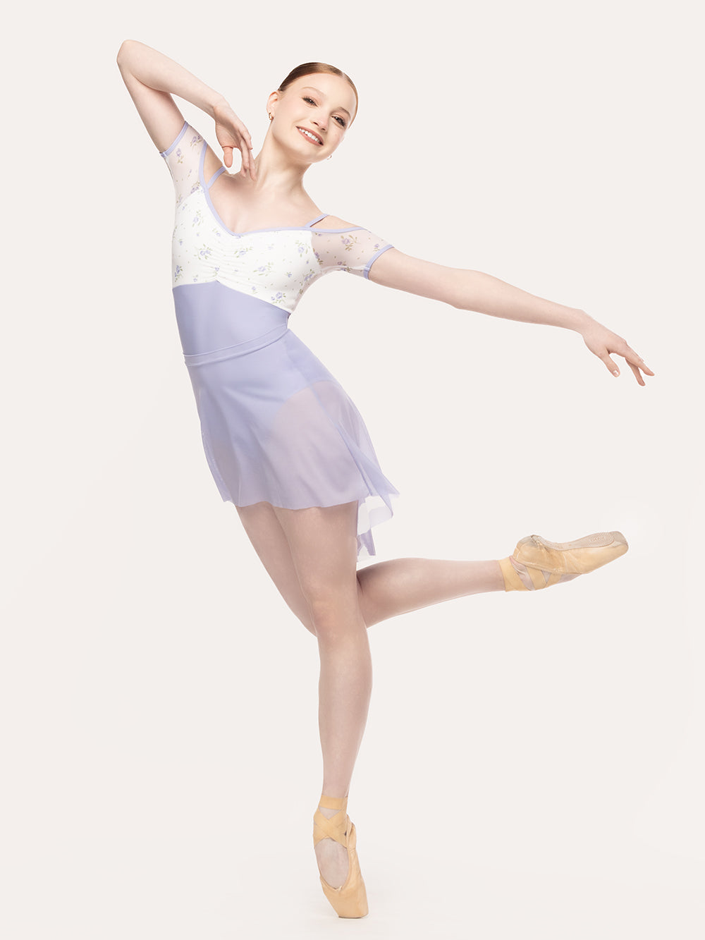 エレベ ダンスウェア ローラ レース レオタード Eleve Dancewear Lola Leotard Baby's Breath RTW