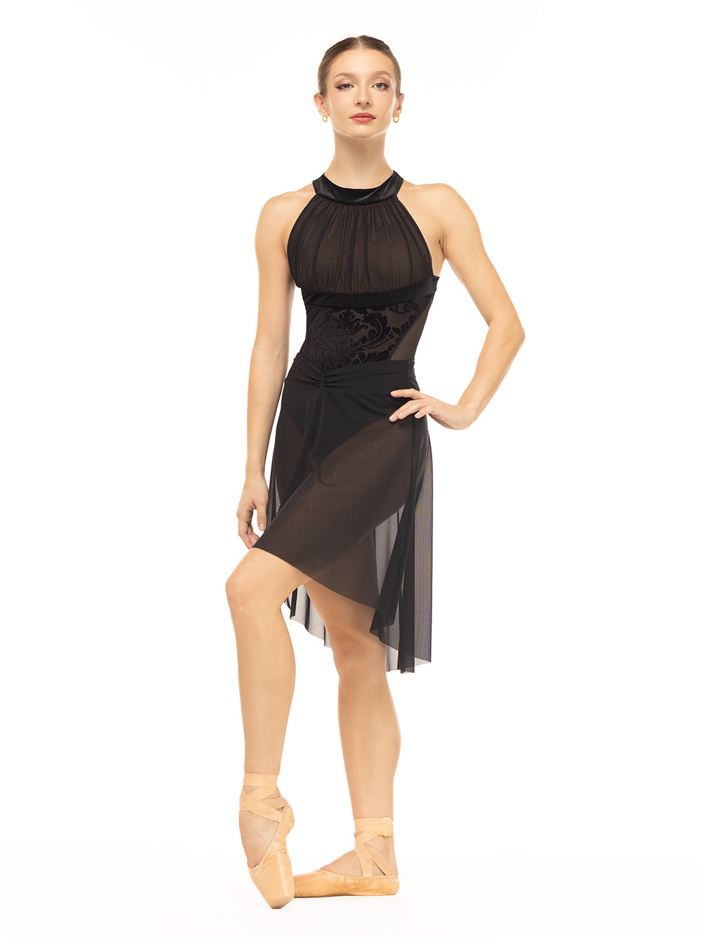 エレベ ダンスウェア レオタード Eleve Dancewear Aria Leotard Baroque Black RTW