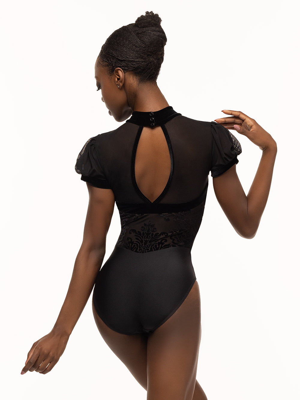 エレベ ダンスウェア レオタード Eleve Dancewear Grace Leotard Baroque Black RTW