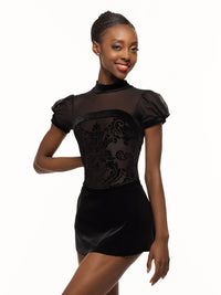 エレベ ダンスウェア レオタード Eleve Dancewear Grace Leotard Baroque Black RTW