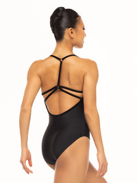 *エレベダンスウェア アイリス サファイア Eleve Dancewear Iris Leotard Black Velvet RTW
