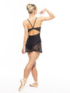 エレベ ダンスウェア ウィーン ショート ラップ スカート ブラック レース Eleve Dancewear Vienna Short Wrap Skirt Black Lace RTW