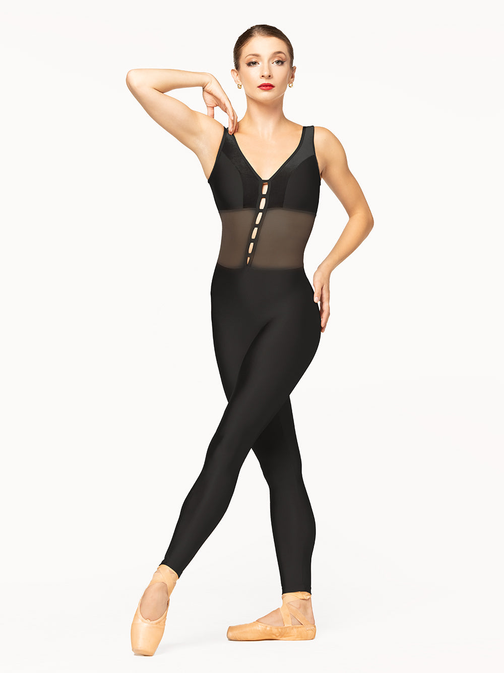 エレベ ダンスウェア ユニタード Eleve Dancewear Sholeh Unitard Black RTW