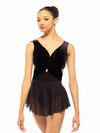 エレベ ダンスウェア ジャッキー レオタード ブラック ベルベット Eleve Dancewear Jackie Leotard Black Velvet RTW