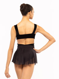 エレベ ダンスウェア ジャッキー レオタード ブラック ベルベット Eleve Dancewear Jackie Leotard Black Velvet RTW