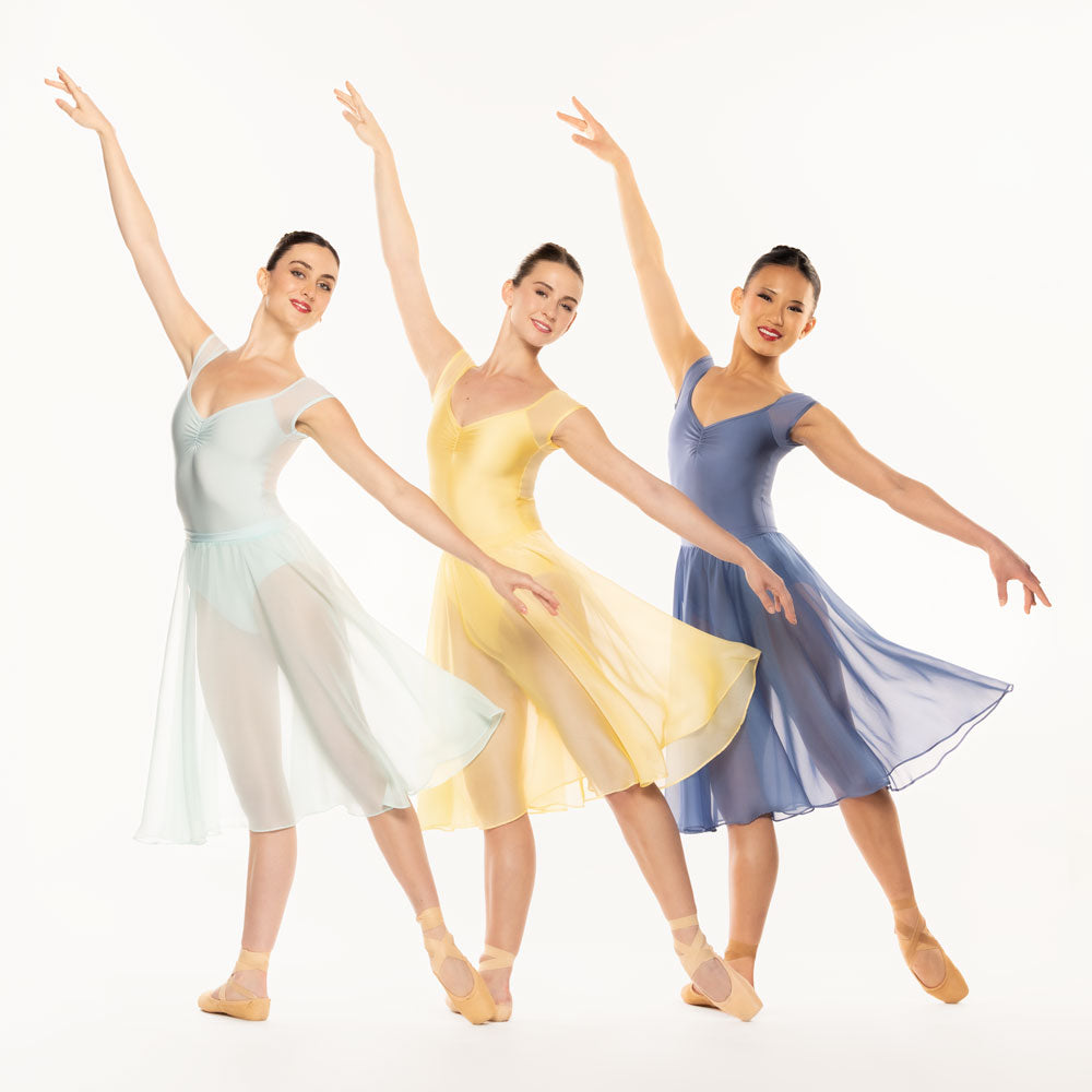 エレベ ダンスウェア セリーヌ レオタード Eleve Dancewear Celine Leotard Baby Blue RTW