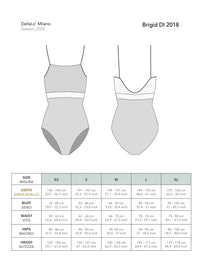 デラロミラノ ブリジッド キャミソールレオタード  DellaLo' Milano Brigid DI 2018 - Dance Leotard